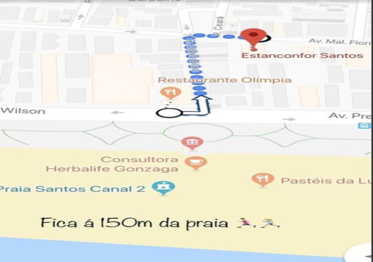 Apart Estanconfor Santos Экстерьер фото